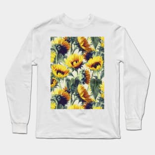 Sunflowers Forever Long Sleeve T-Shirt